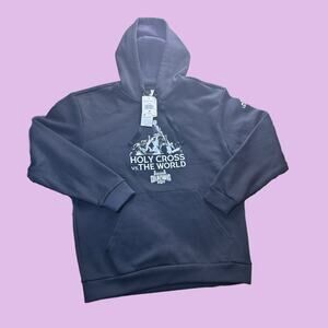 Adidas Men Holy cross vs The World Fleece Championship Hoodie